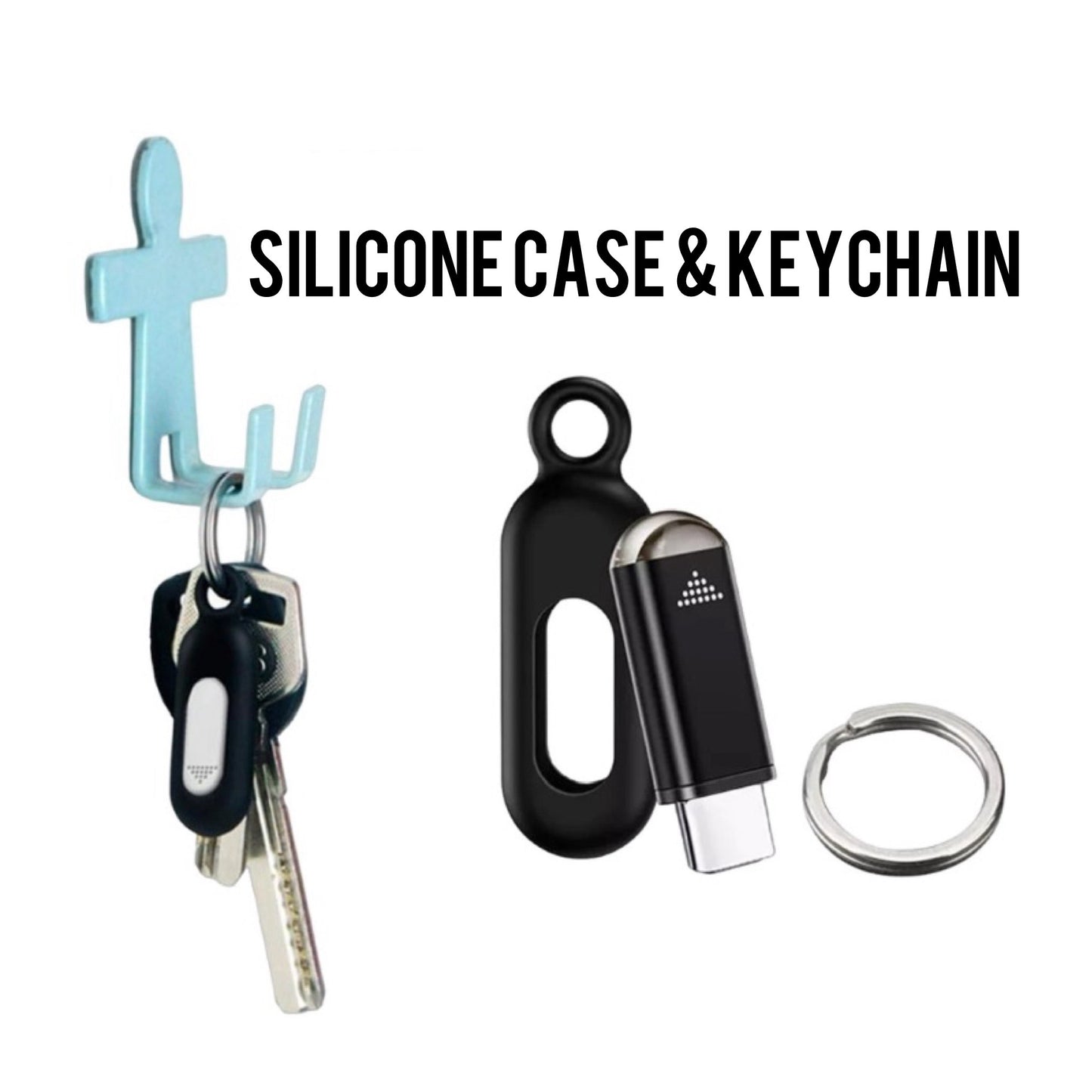Silicone Case & Keychain